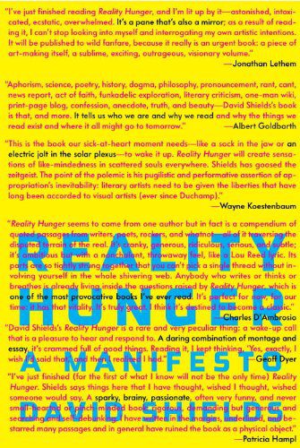 reality hunger