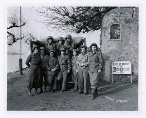 First Army Nurses to Cross the Rhine
