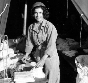 Nurse in Tent