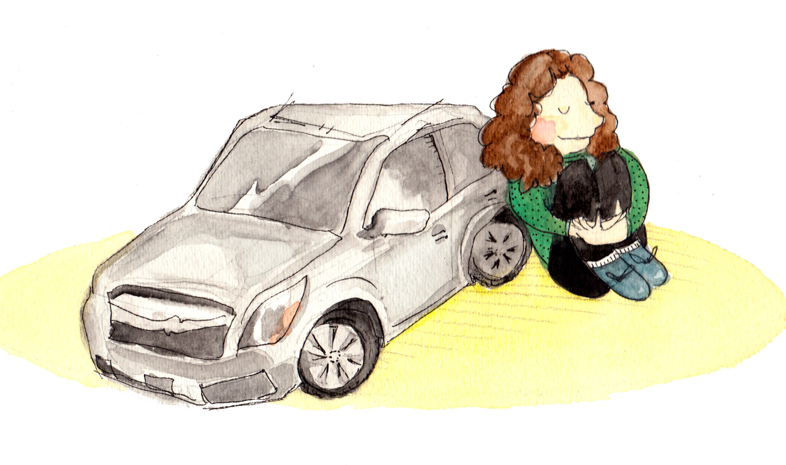 A Girl And Her Car 1