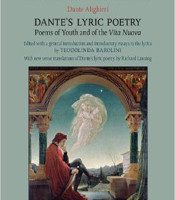 Dante’s Lyric Poetry: Poems of Youth and of the Vita Nuova