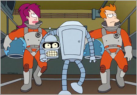 Futurama-Crew-Leela-Fry-and-Bender