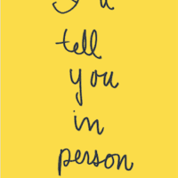 I’ll Tell You in Person by Chloe Caldwell