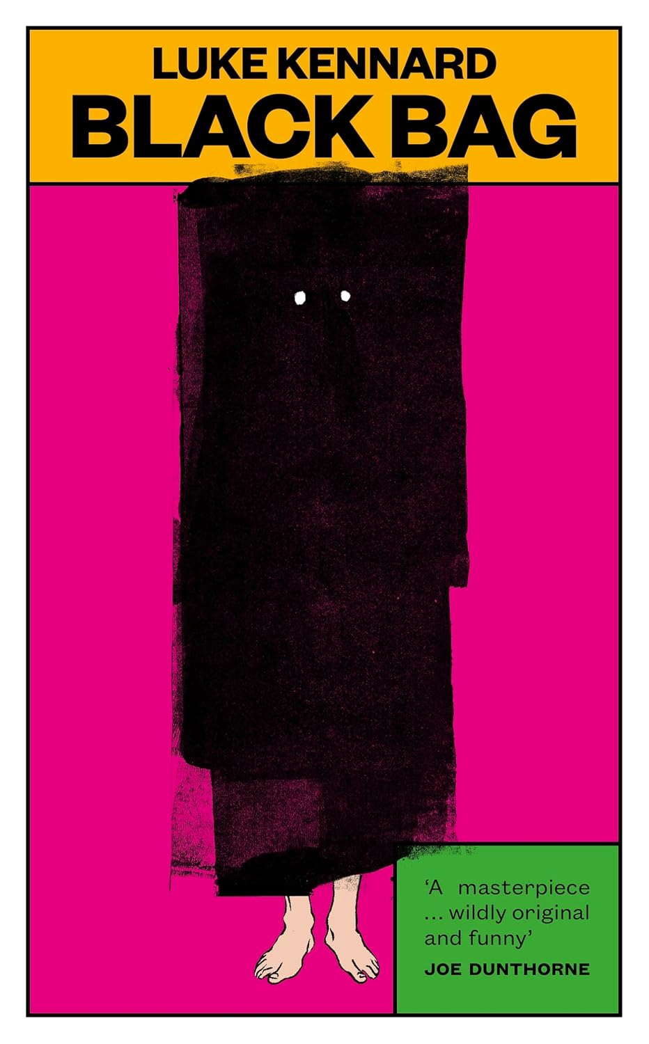 Black Bag by Luke Kennard
Cover design by Jonathan Pelham
