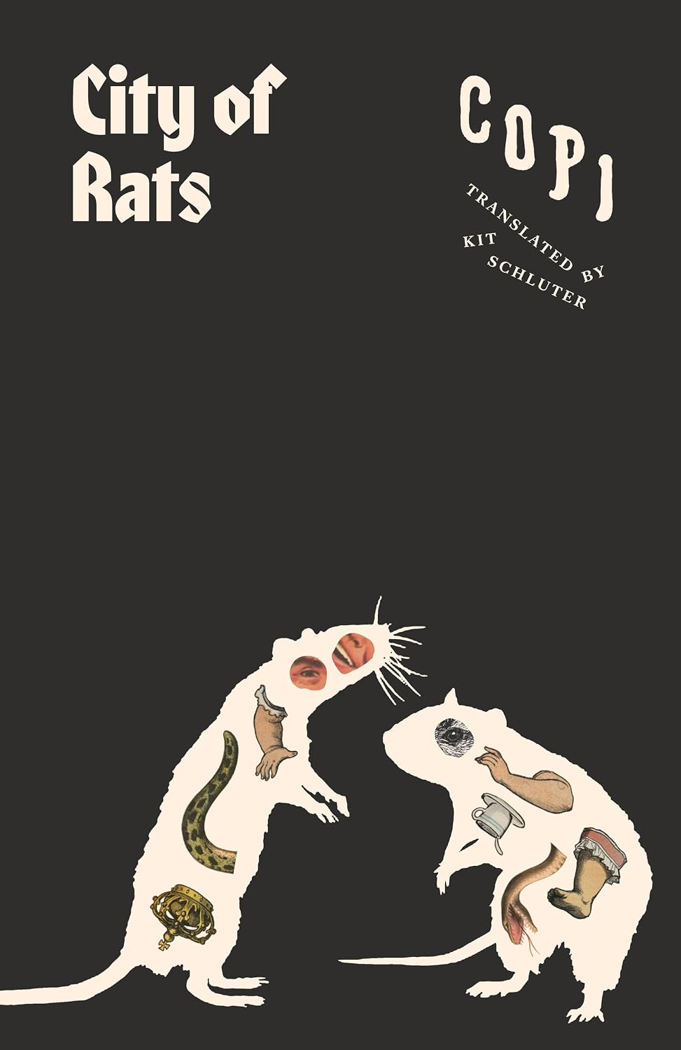 City of Rats by Copi, translated by Kit Schluter
Cover design by Matt Dorfman
