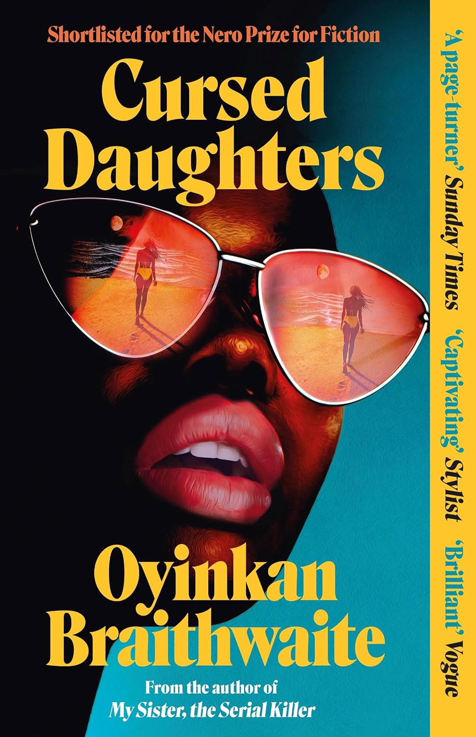 Cursed Daughters by Oyinkan Braithwaite
Cover design by Anna Morrison
