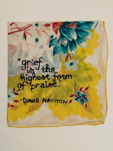 Embroidered Art: Diana Weymar on David Naimon